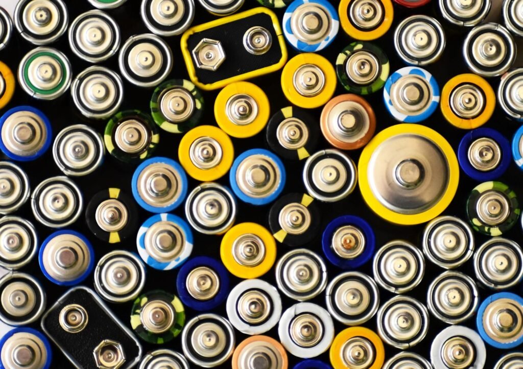 Batteries in different shapes