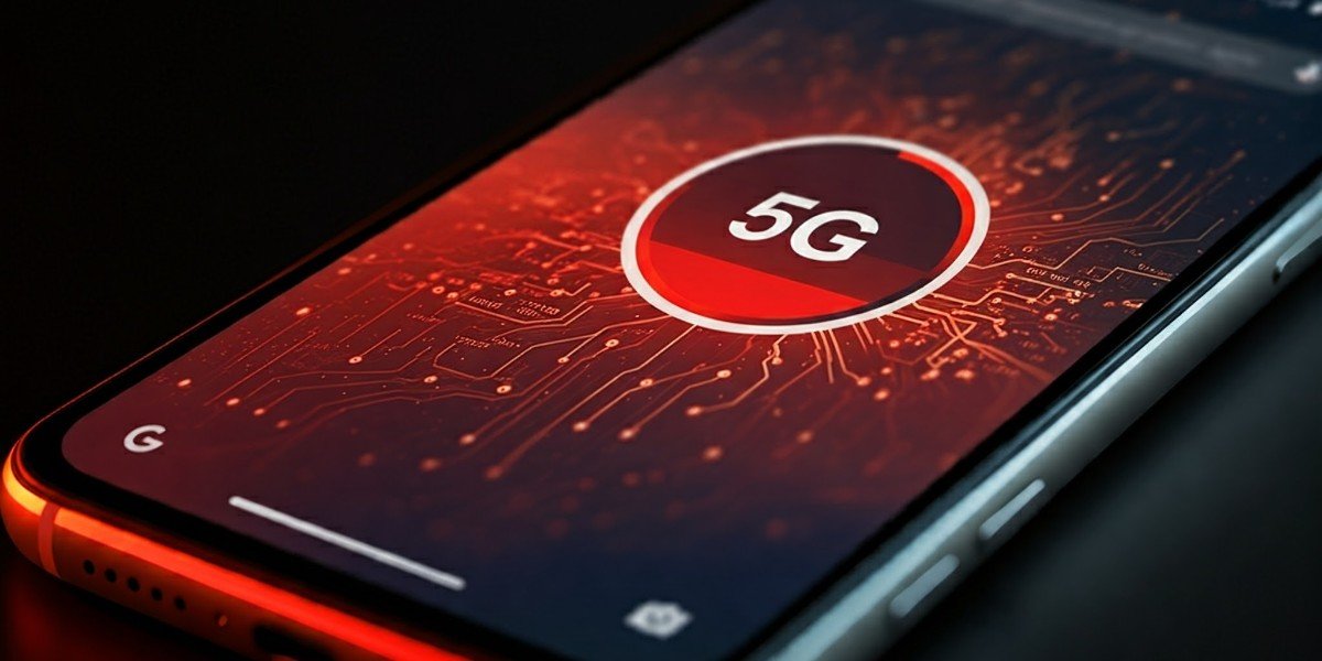 Phone using 5G Technology connectivity